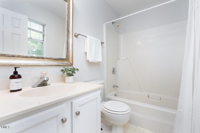 105 Sir Richard Ln, Chapel Hill, NC 27517 - bathroom featuring shower / bath combo with shower curtain and vanity