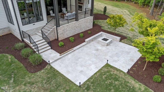 15517 Possum Track Rd, Raleigh, NC 27614 - view of patio / terrace