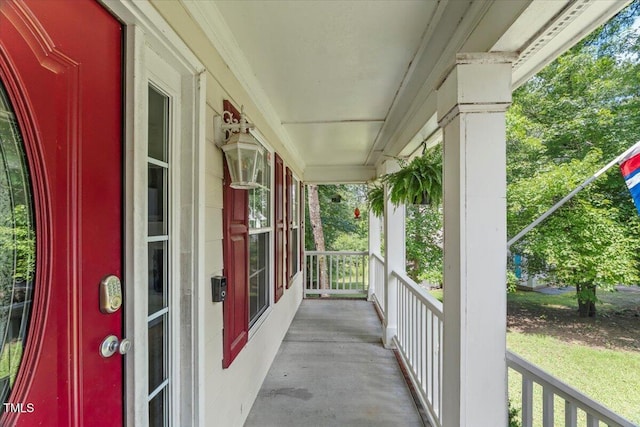 2750 Michelle Ct, Creedmoor, NC 27522 - view of porch