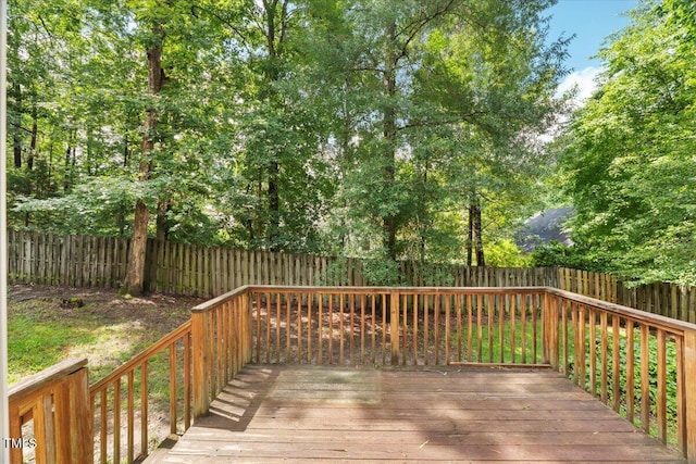 2750 Michelle Ct, Creedmoor, NC 27522 - deck featuring a fenced backyard