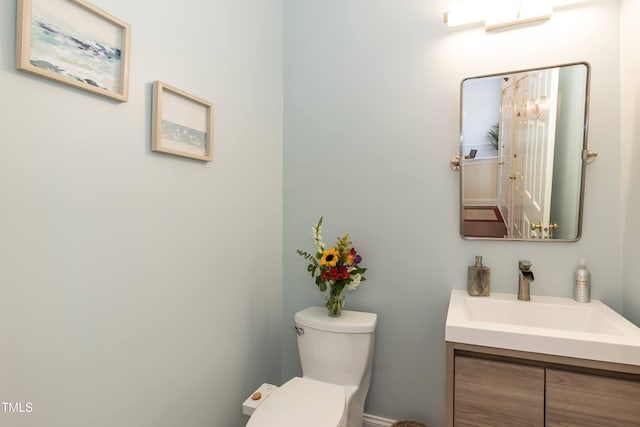11217 Maplecroft Ct, Raleigh, NC 27617 - bathroom with toilet and vanity