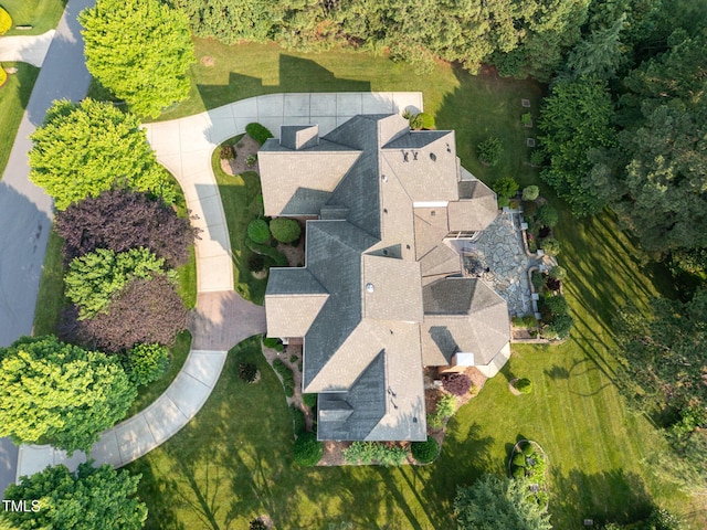 5768 Cavanaugh Dr, Raleigh, NC 27614 - aerial view