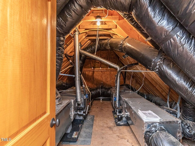 5768 Cavanaugh Dr, Raleigh, NC 27614 - view of unfinished attic