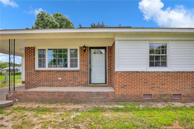 4709 Alamance Rd, Fayetteville, NC 28304 - view of front of property with crawl space and brick siding