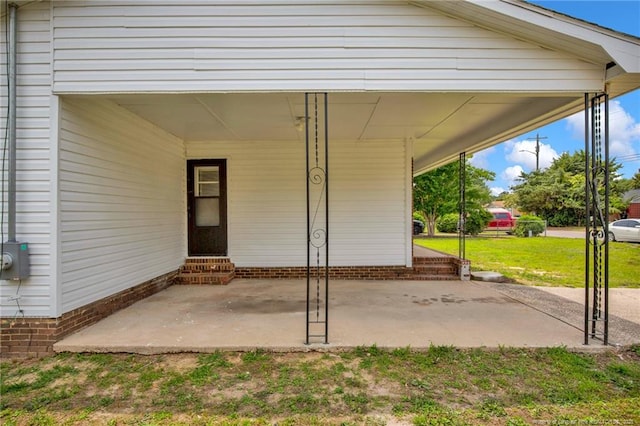 4709 Alamance Rd, Fayetteville, NC 28304 - view of patio / terrace with entry steps