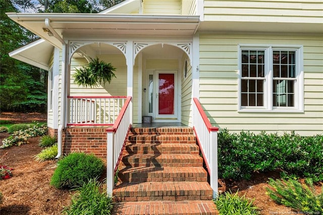 1718 Carthage St, Sanford, NC 27330 - property entrance with covered porch
