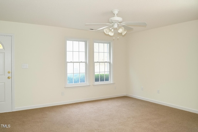 5100 Mass Rock Dr, Raleigh, NC 27610 - unfurnished room with carpet and ceiling fan