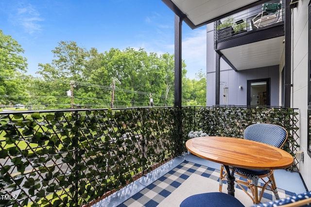 515 N Churton St Unit 203, Hillsborough, NC 27278 - view of balcony