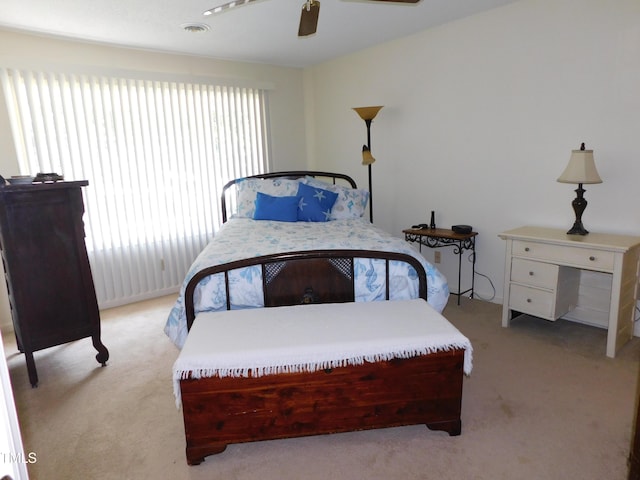 5009 Tower Rd Unit B, Greensboro, NC 27410 - bedroom featuring carpet and a ceiling fan