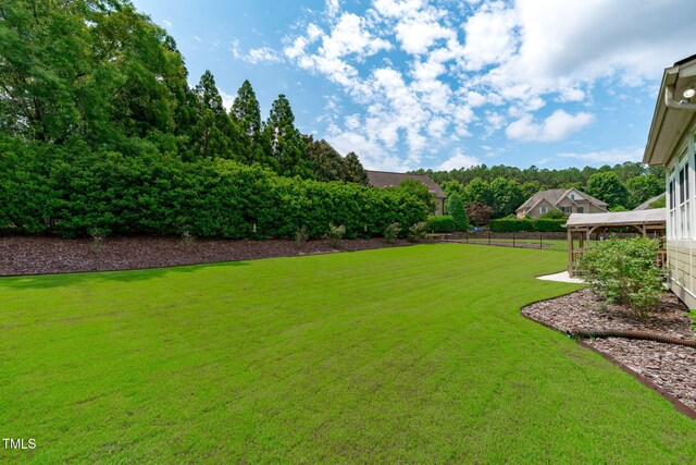 204 Franconia Way, Apex, NC 27502 - view of yard