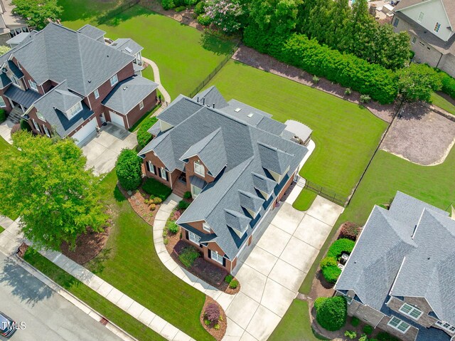 204 Franconia Way, Apex, NC 27502 - aerial view of residential area