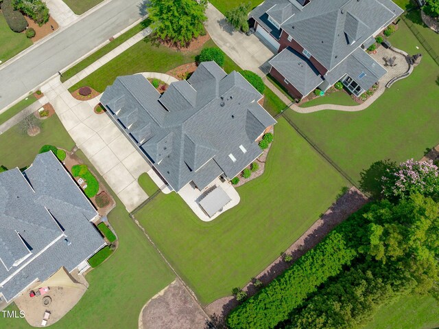204 Franconia Way, Apex, NC 27502 - drone / aerial view