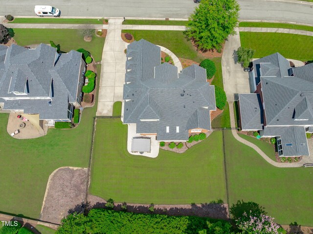 204 Franconia Way, Apex, NC 27502 - aerial view of residential area