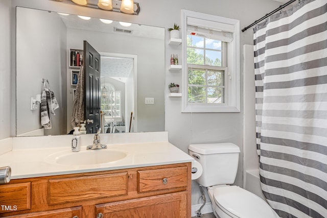 105 Rolling Stone Ct, Sanford, NC 27332 - bathroom with vanity and toilet