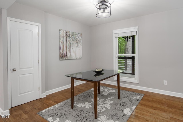 123 Becket Bnd, Pittsboro, NC 27312 - office with baseboards and wood finished floors