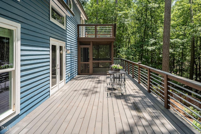 123 Becket Bnd, Pittsboro, NC 27312 - view of deck