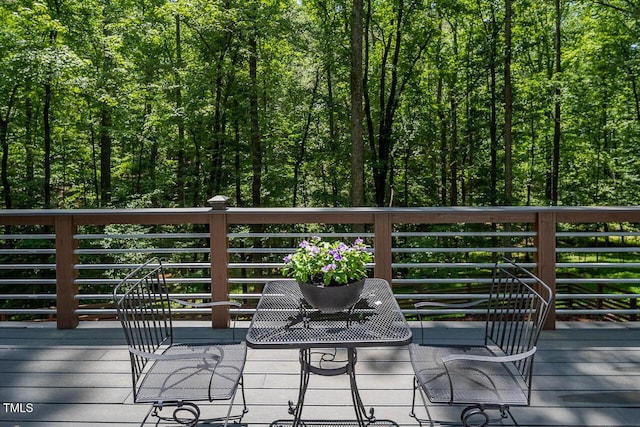 123 Becket Bnd, Pittsboro, NC 27312 - view of wooden deck