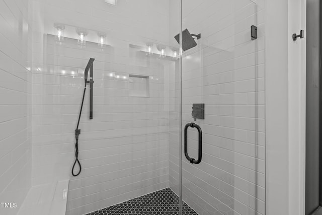 415 1st St, Apex, NC 27502 - full bathroom featuring a stall shower