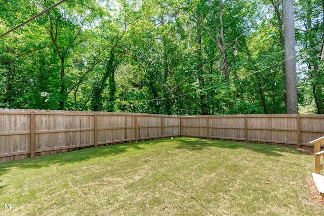 415 1st St, Apex, NC 27502 - view of yard