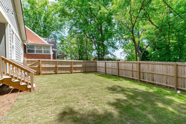 415 1st St, Apex, NC 27502 - view of yard
