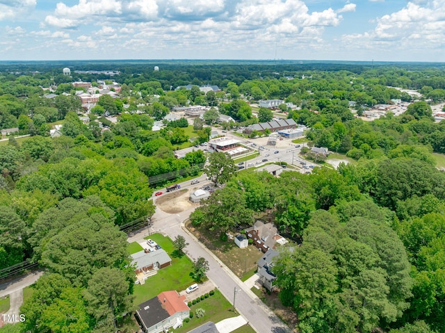 415 1st St, Apex, NC 27502 - bird's eye view of a heavily wooded area