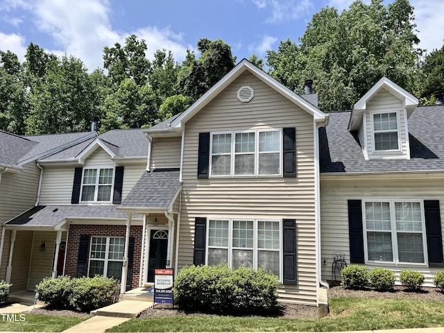 7331 Bonnie Ridge Ct, Raleigh, NC 27615 - traditional-style home featuring roof with shingles