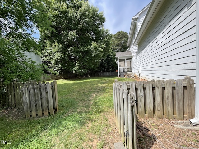 2208 Fieldmont Ct, Raleigh, NC 27614 - view of yard