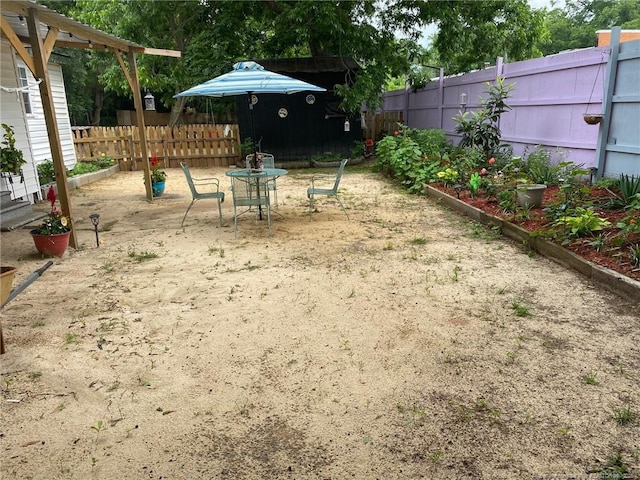 135 S Patterson S, Maxton, NC 28364 - view of yard
