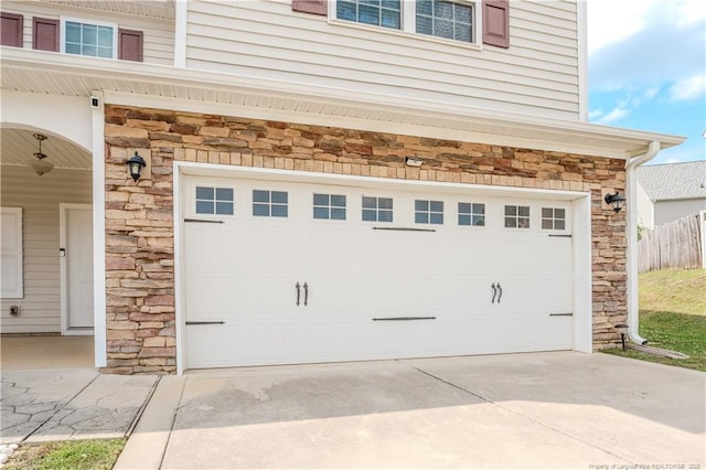 2912 Seafarer Dr, Fayetteville, NC 28306 - garage with concrete driveway