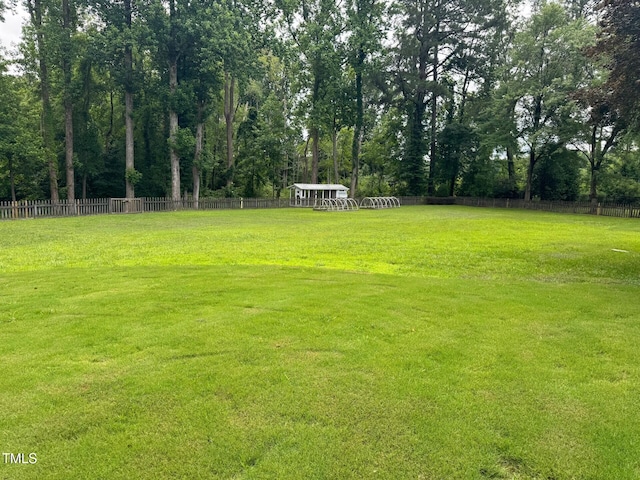 6553 Vintage Ridge Ln, Fuquay Varina, NC 27526 - view of yard