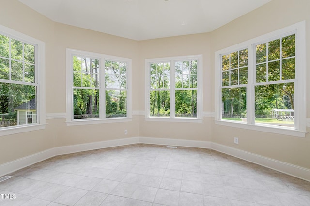 6553 Vintage Ridge Ln, Fuquay Varina, NC 27526 - unfurnished sunroom featuring plenty of natural light