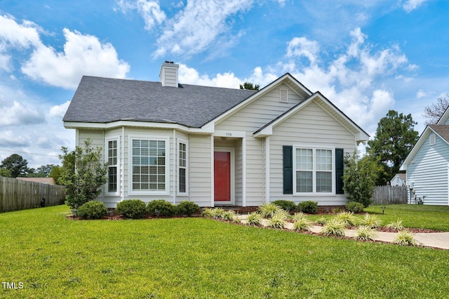 1516 Greys Mill Rd, Rocky Mount, NC 27804 - view of front of home featuring a chimney and roof with shingles