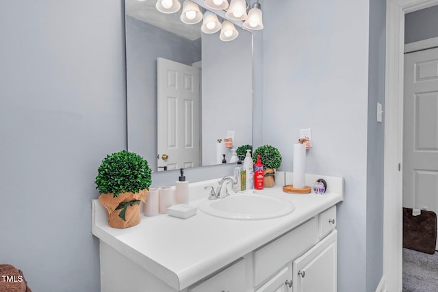1516 Greys Mill Rd, Rocky Mount, NC 27804 - bathroom with vanity
