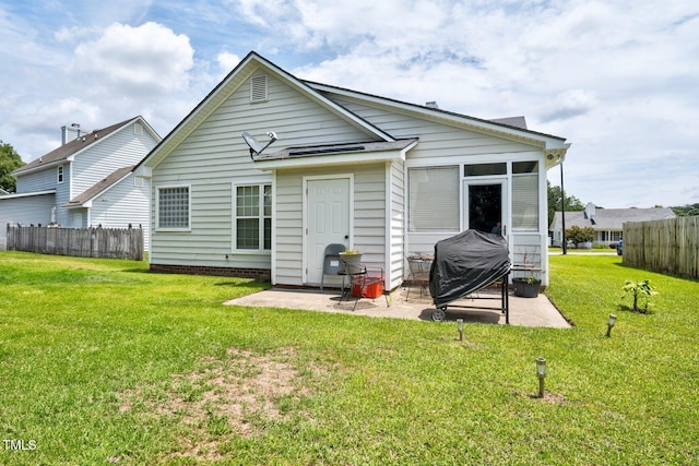 1516 Greys Mill Rd, Rocky Mount, NC 27804 - rear view of house featuring a patio area