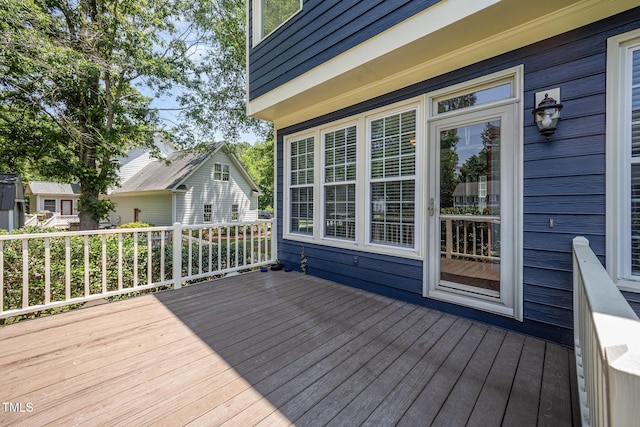 104 Goldleaf Ct, Angier, NC 27501 - view of wooden terrace
