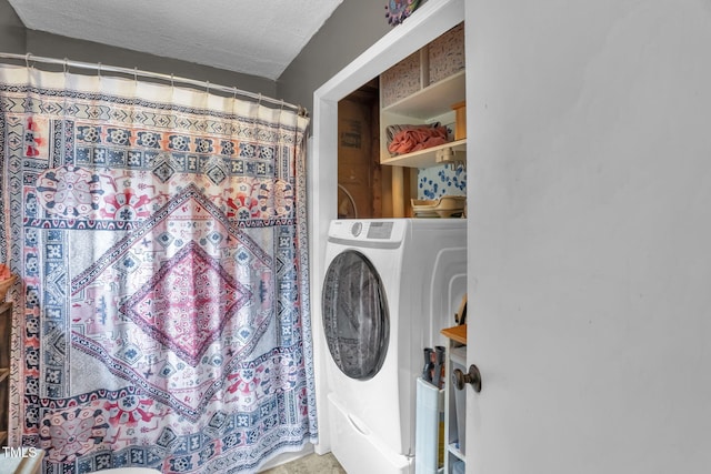 1869 Brevard Rd, Graham, NC 27253 - laundry room featuring washer / dryer