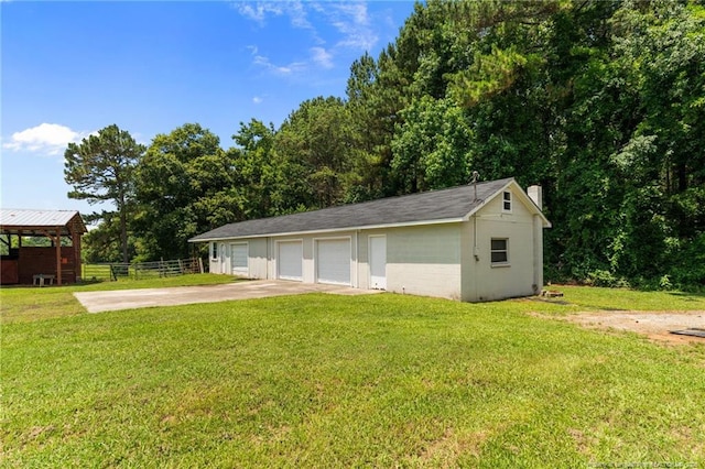 472 Walter Bright Rd, Sanford, NC 27330 - view of detached garage