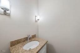 311 Rassie Crabtree Rd, Rougemont, NC 27572 - bathroom with vanity