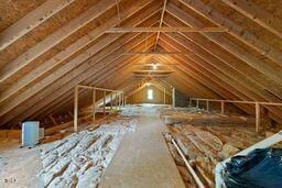 311 Rassie Crabtree Rd, Rougemont, NC 27572 - view of unfinished attic