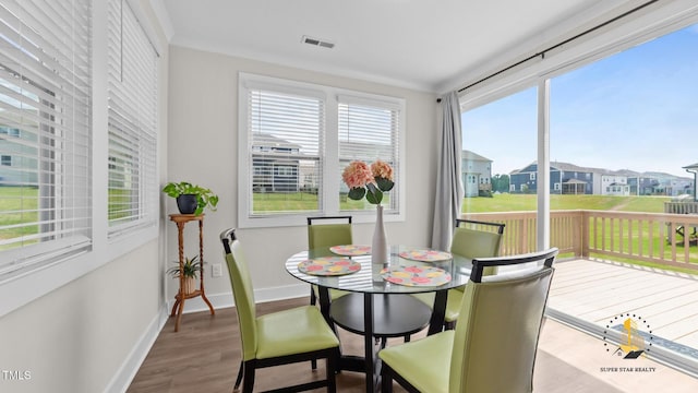 3421 Lebrun Path, Fuquay Varina, NC 27526 - sunroom / solarium featuring a residential view