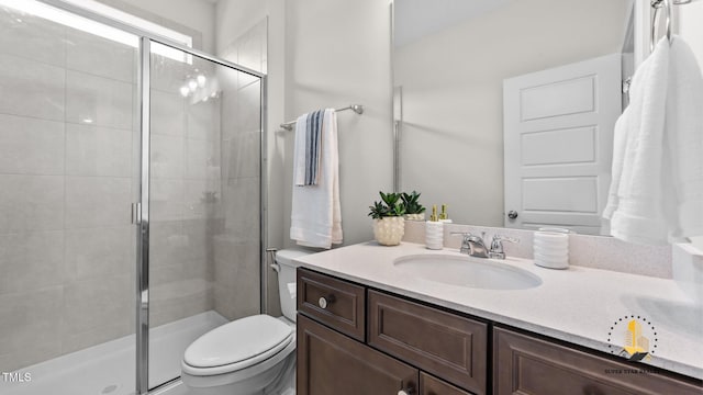 3421 Lebrun Path, Fuquay Varina, NC 27526 - bathroom with vanity and a stall shower