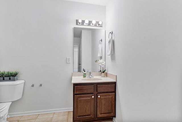 518 Emerald Downs Rd, Cary, NC 27519 - bathroom with tile patterned floors and vanity