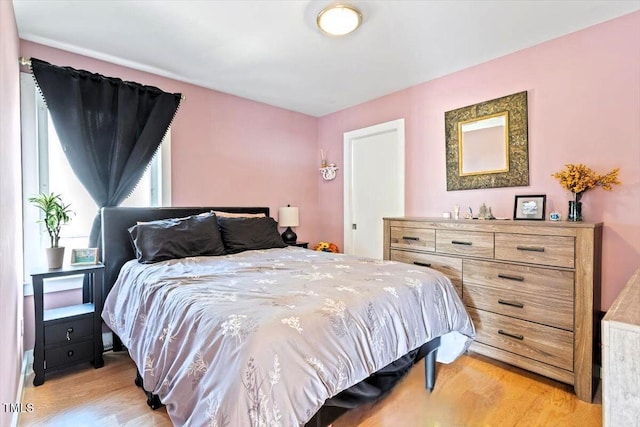 1314 S E St, Raleigh, NC 27601 - bedroom with light wood-type flooring