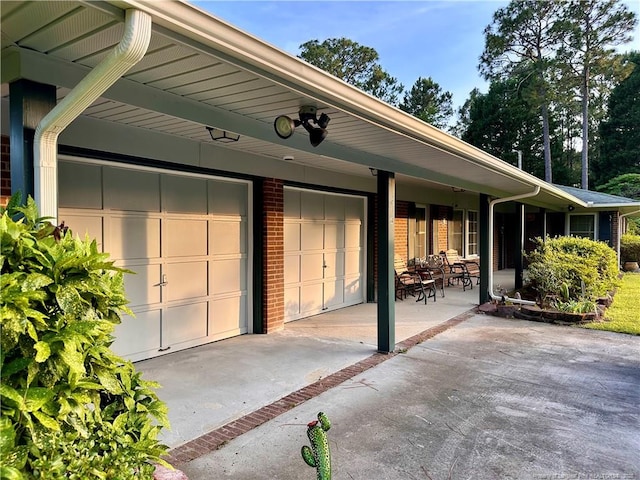 815 Whispering Pines Rd, Fayetteville, NC 28311 - view of patio with a garage