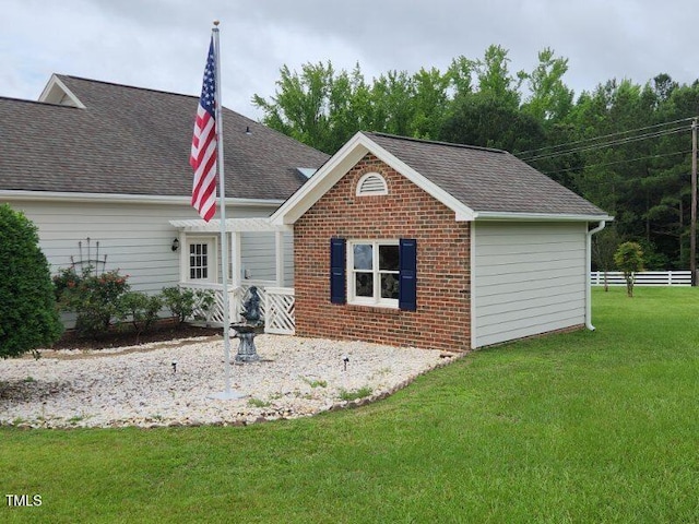 3409 Bennyfield Ct, Fuquay Varina, NC 27526 - view of front of property featuring brick siding and roof with shingles