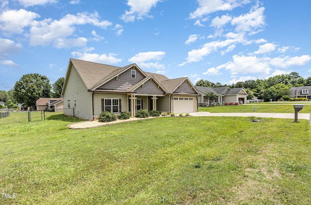 235 Camden Place St, Princeton, NC 27569 - craftsman-style home featuring driveway and a garage