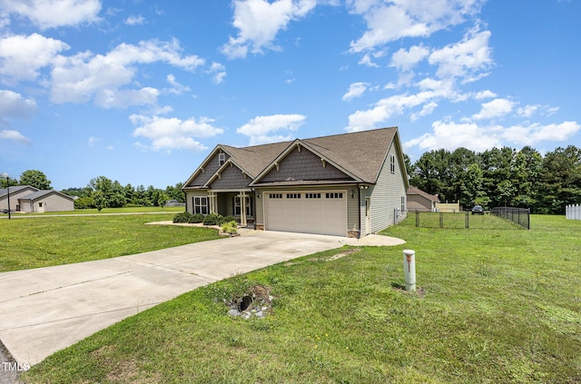 235 Camden Place St, Princeton, NC 27569 - view of front of home featuring an attached garage and concrete driveway