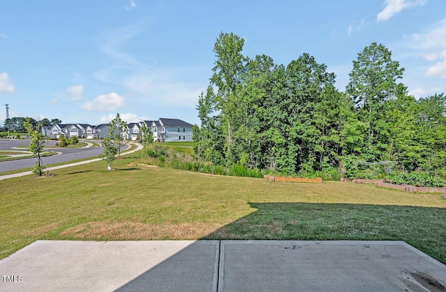 121 Canyon Gap Way, Raleigh, NC 27610 - view of grassy yard with a residential view