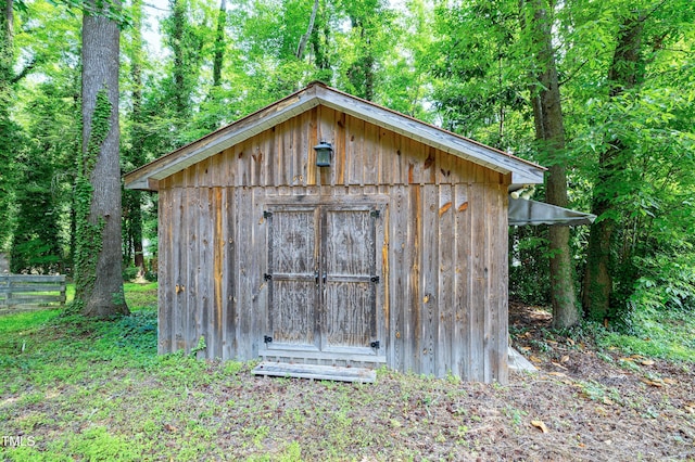 1416 Bramble Dr, Durham, NC 27712 - view of shed