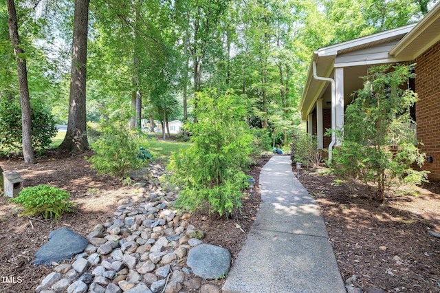 1416 Bramble Dr, Durham, NC 27712 - view of yard